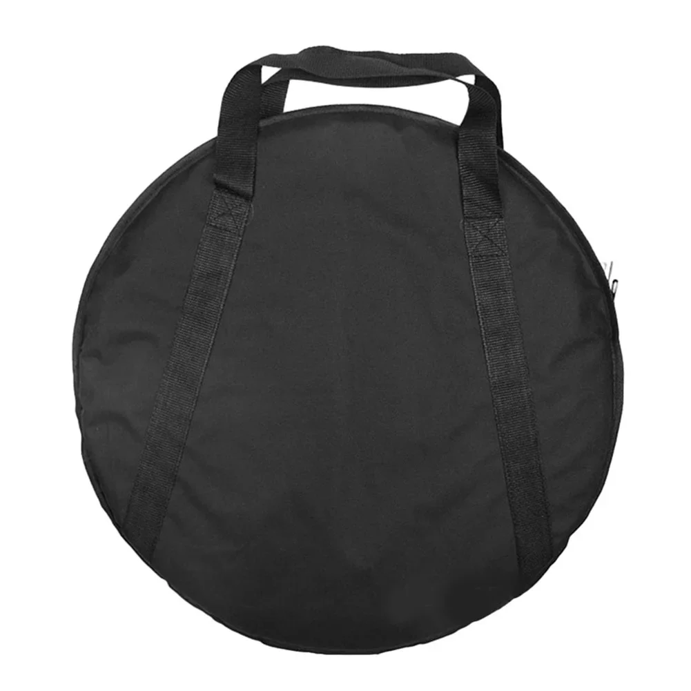 600D Oxford Cloth Cymbal Bag Carrier Backpack With Reinforced Handles And Adjustable Shoulder Strap For Secure Transport