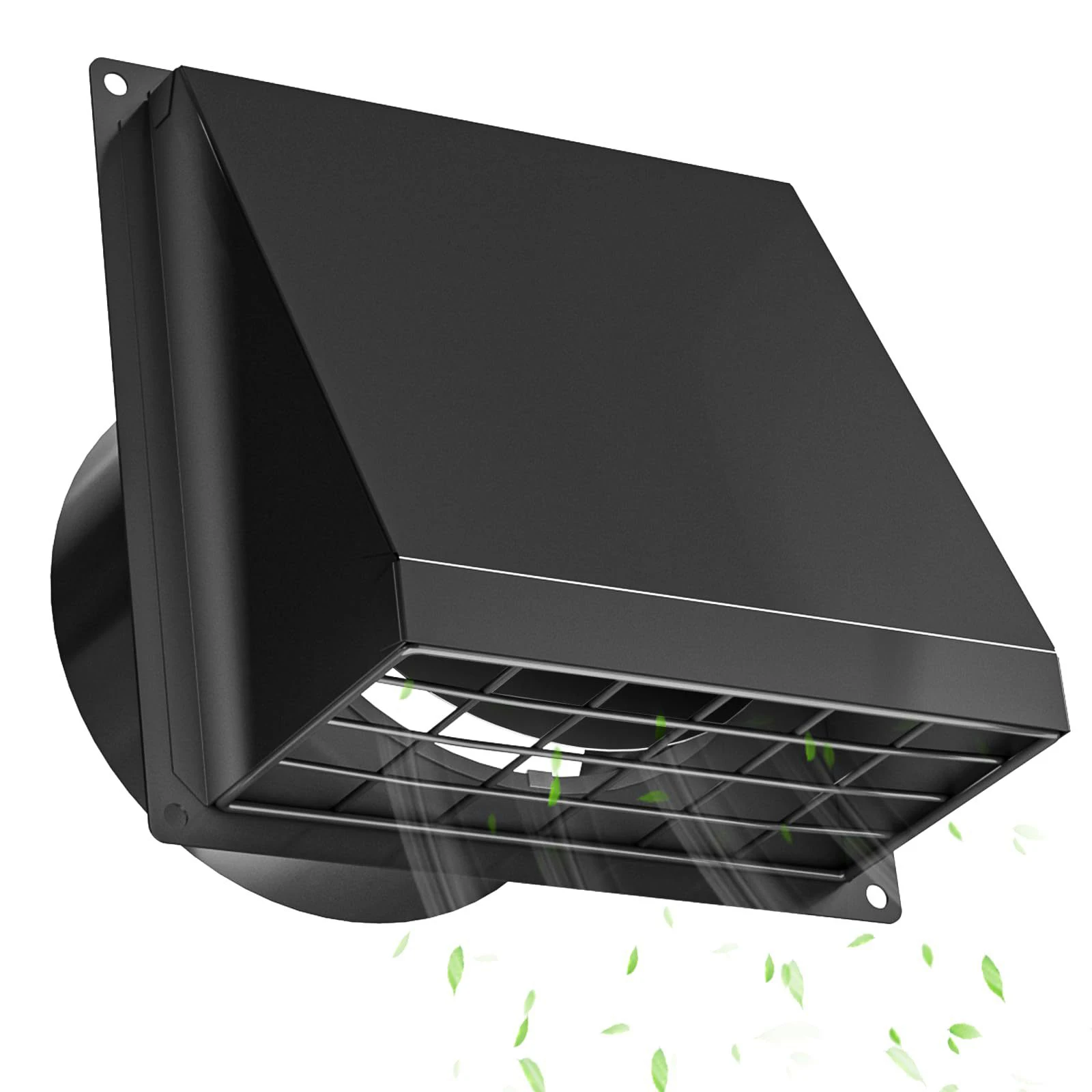 4-дюймовый настенный экстрактор, металлическая внешняя вентиляционная крышка, внешний экстрактор, настенное вентиляционное отверстие для дома, вытяжка переменного тока