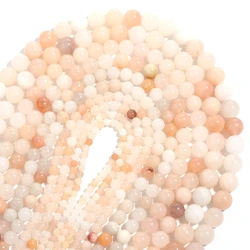 1 Strand Natural Pink Aventurine Stone Bead Round Gemstone Loose Beads for Jewelry Making DIY Bracelet Accessories 4/6/8/10/12mm