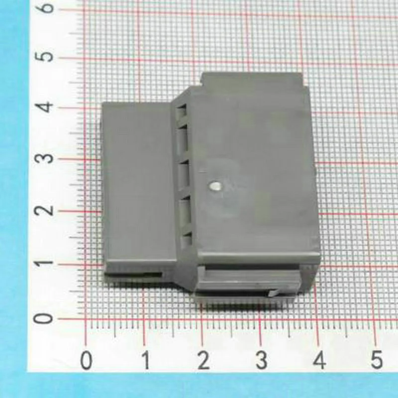 2PCS Original Connector MX34024PF1 For Car Smart Electronic Devices Automobile 24P gray rubber shell