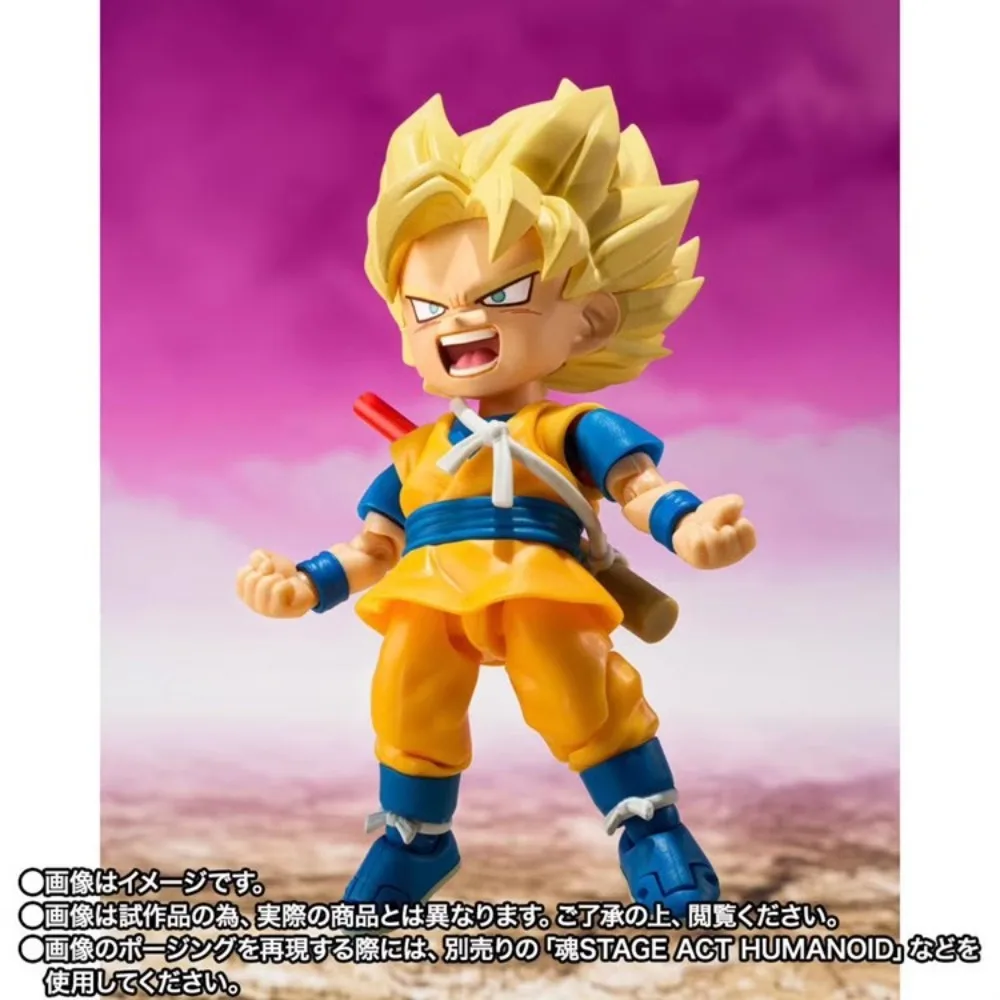 Origina Bandai Super Saiyan SSJ Goku S.H.Figuarts PVC Anime Dragon Ball Demon Action Figure Collection Figurine Model Toy Gifts