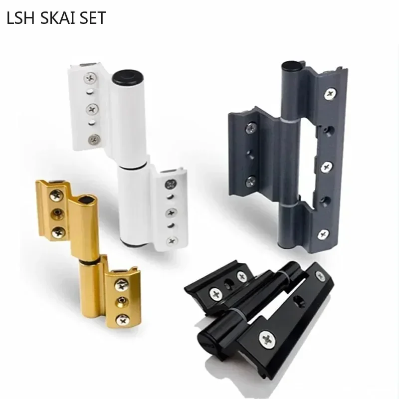 

1Pc High Quality Insulation Broken Bridge Folding Hinges Aluminum Alloy Door and Window Broken Bridge Hinge Furniture Hardware