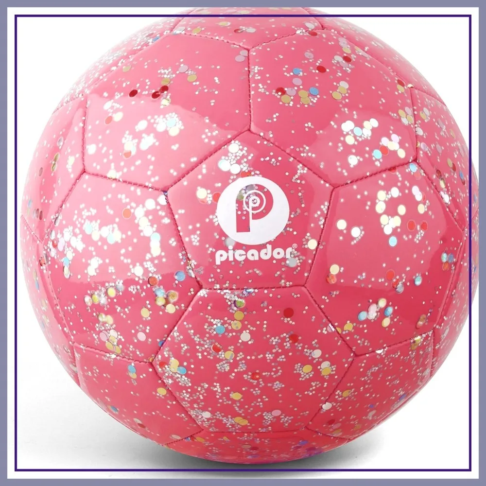 

Size 3 Soccer Ball Pink for Kids Ages 3-8 with Pump Outdoor Play