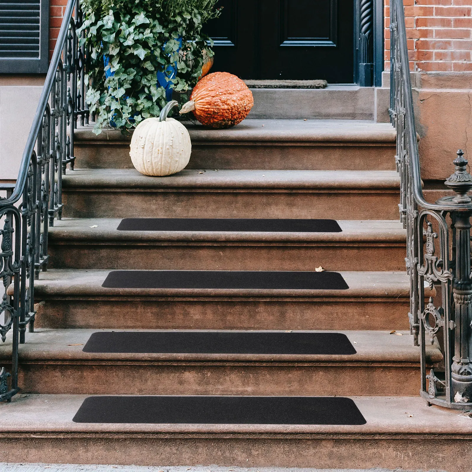 

4pcs Pvc Anti-Slip Tape Waterproof Stair Treads Non-Skid For Indoor Outdoor Grip Strips Step Adhesive Safety Ladders Deck Floor