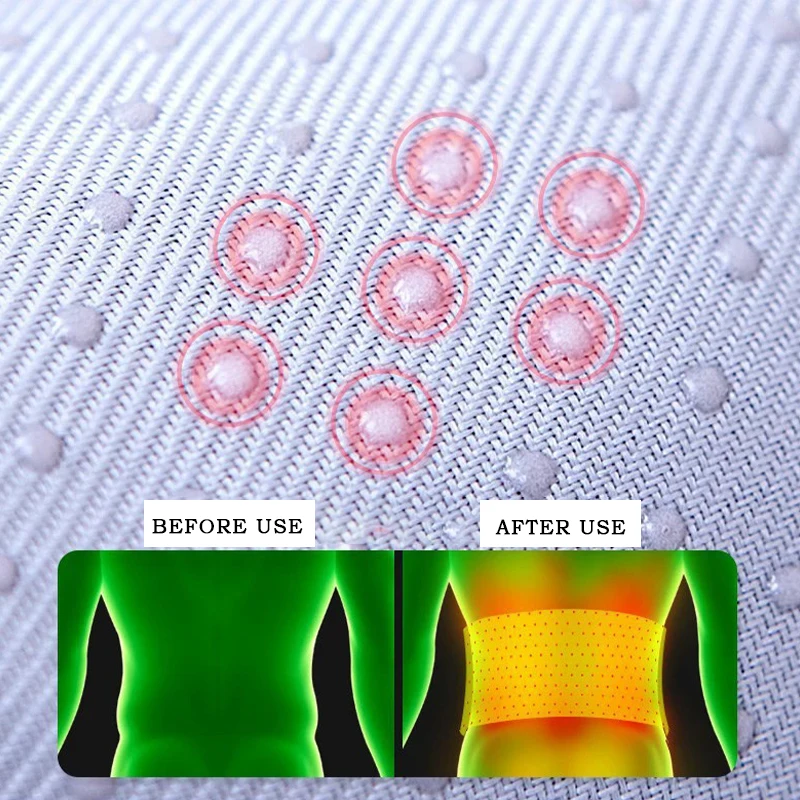 Terug Warmte Ondersteuning Riem Verwarming Taille Brace Met Verstelbare Temperatuur Verwarmde Rugriem Buik Warmer Lendensteun 3e Versnelling