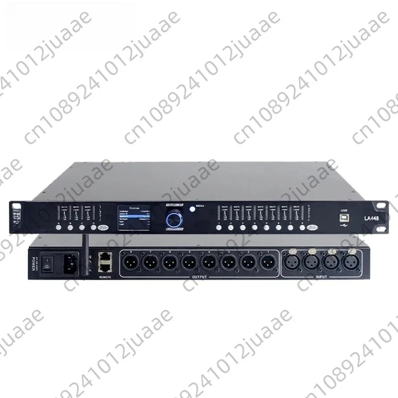 Sinbosen LA448 Speaker Management Dsp Digital Audio Processor Fir Filters 4 In 8 Out