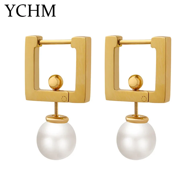 Pearl Earrings One Ornament and Three Wearing Methods New Earring for Women