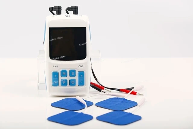 4-in-1 Combo Therapy Device TENS EMS IF for Pain Relief & Muscle Stimulation
