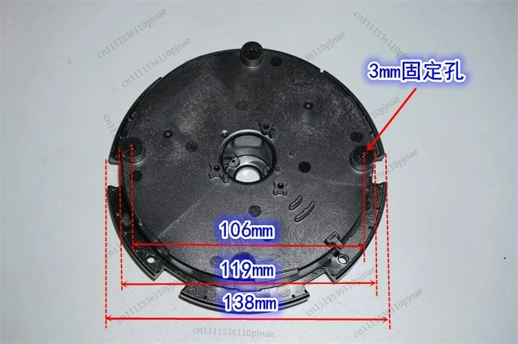 119mm large diameter outer rotor brushless motor DIY generator 12-24V low-speed high torque brushless motor
