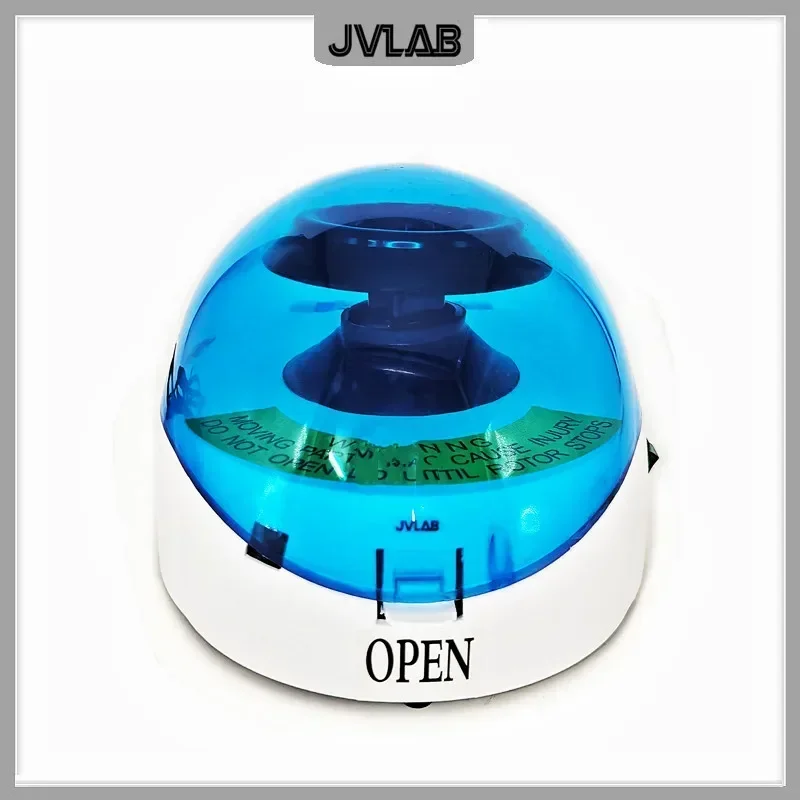 Mini Centrifuge Palm Centrifuge Laboratory Centrifuge 4000~10000 rpm Up To 8 PCR Tubes of 0.5ml 1.5ml 2ml Two Rotors RCF