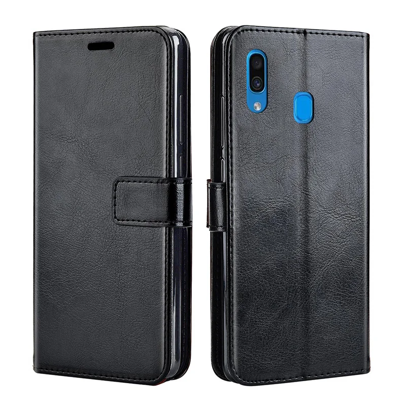 Luxury Flip Leather Case for On Samsung Galaxy A50 A70 A51 A71 5G Back Phone Cover Case for Samsung Galaxy A20 A30 Stand Case