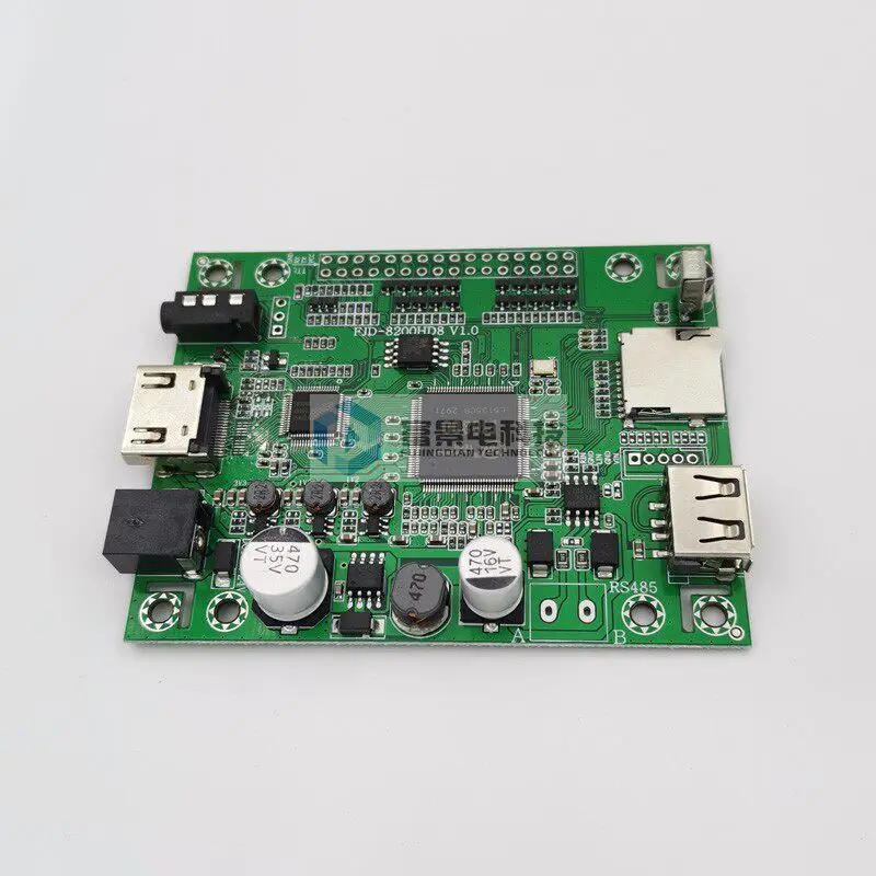 MP4 Video Playback Board HD Decoding 1080P Output HDMI Serial Port Button Secret Room Advertising Machine Module USB