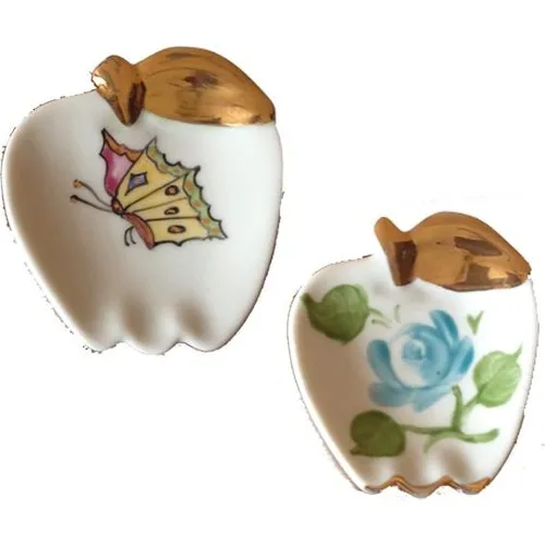 Vago Minds Christmas Set: Musical Bag & Porcelain Mini Decor Rose & Butterfly