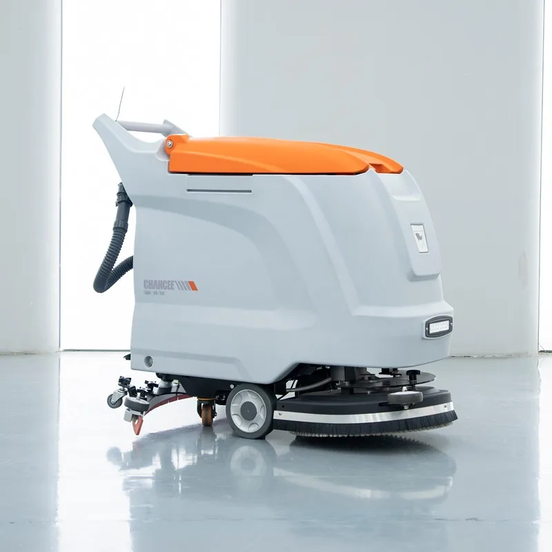 

Chancee M50+ Electric Floor Cleaning Scrubber Machine Hand Push Cordless Floor Scrubber Dryer