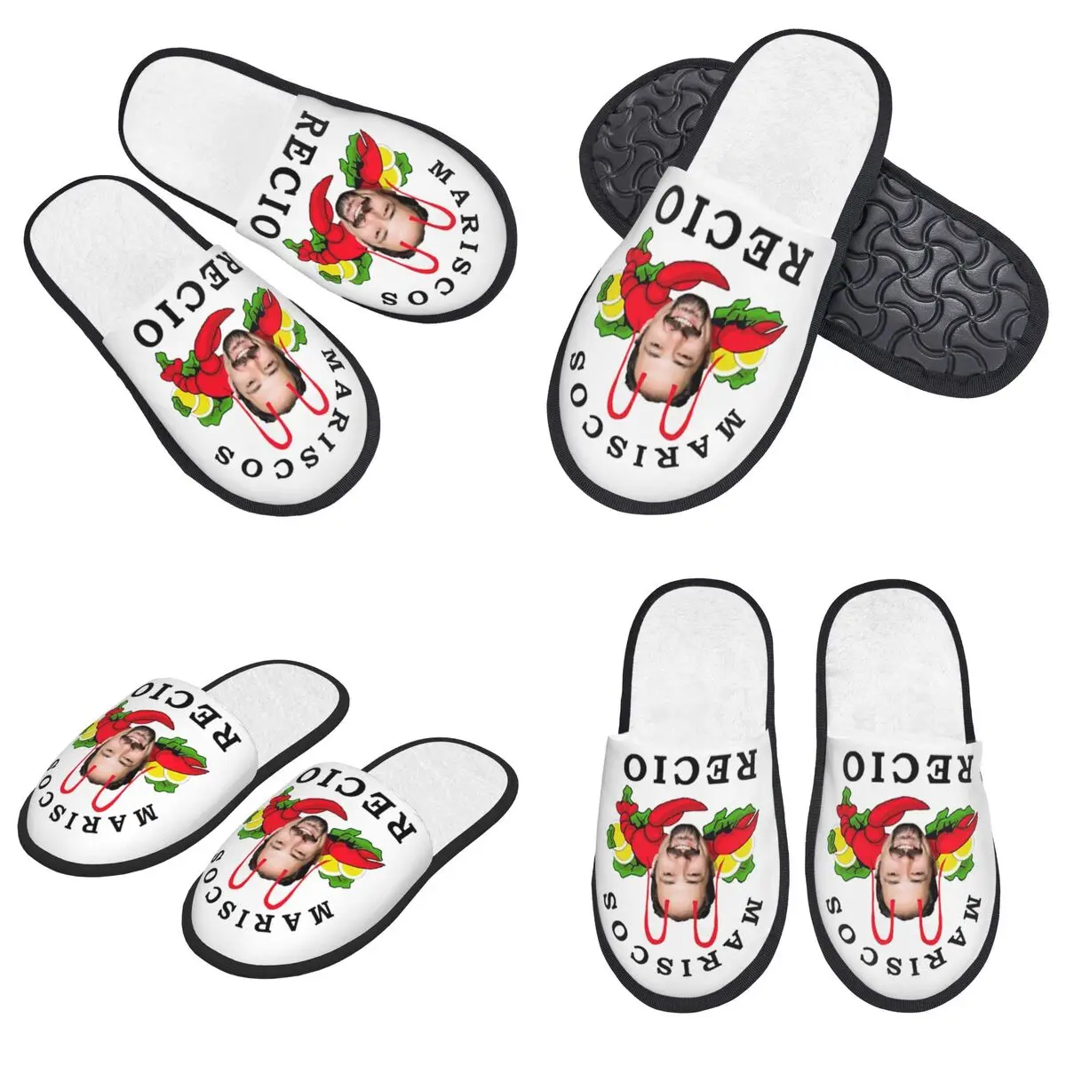 

Custom Antonio Recio Slippers Memory Foam Warm Soft Women House Slipper Bedroom Cozy Shoes