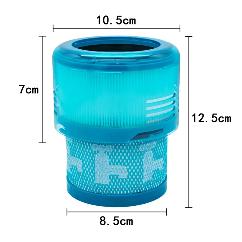 A23F-5Pcs For Dyson Gen5 Detect / Outsize Vacuum Cleaner Rear Filter Replacement Attachment Spare Parts Kit