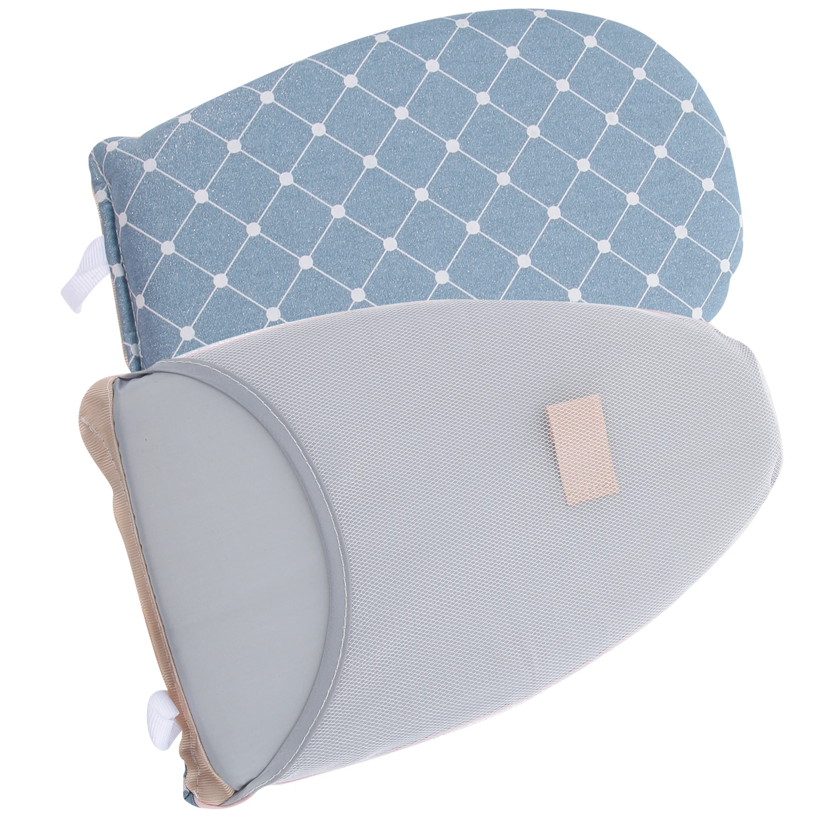 

2pcs Handheld Ironing Board Mini Garment Steamer Gloves Clothes Accessories Household Ironing Mitts Heat Resistant Non Slip
