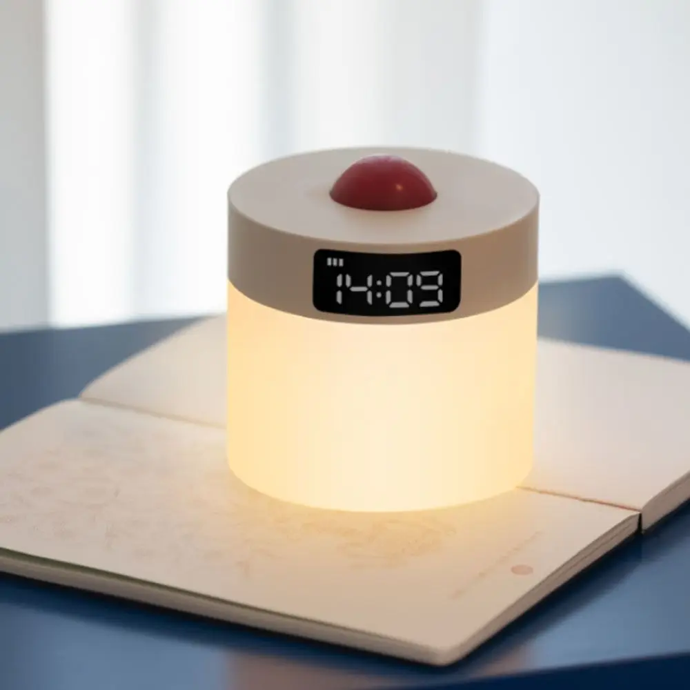 ضوء النوم USB شحن مصباح غروب الشمس التحكم عن بعد توقيت ضوء الليل يعتم أباجورة بسيطة غرفة الاطفال