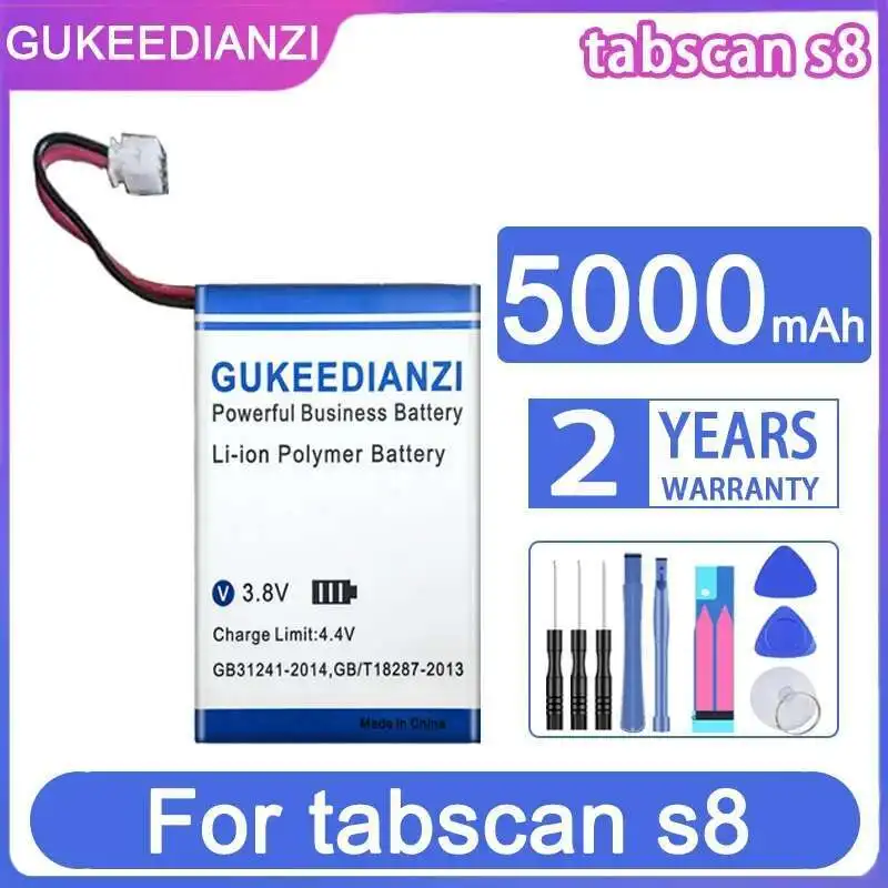 

5000Mah Safe Barcode Scanning Device Battery For Arrival Tabscan S8