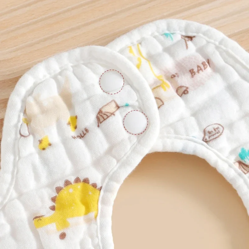 Burp Cloths for Baby 8 Layer Cotton Bib Cotton Gauze Kid Facecloth Face Wash Wipe Hand Soft Newborn Stuff Feeding Saliva Towel