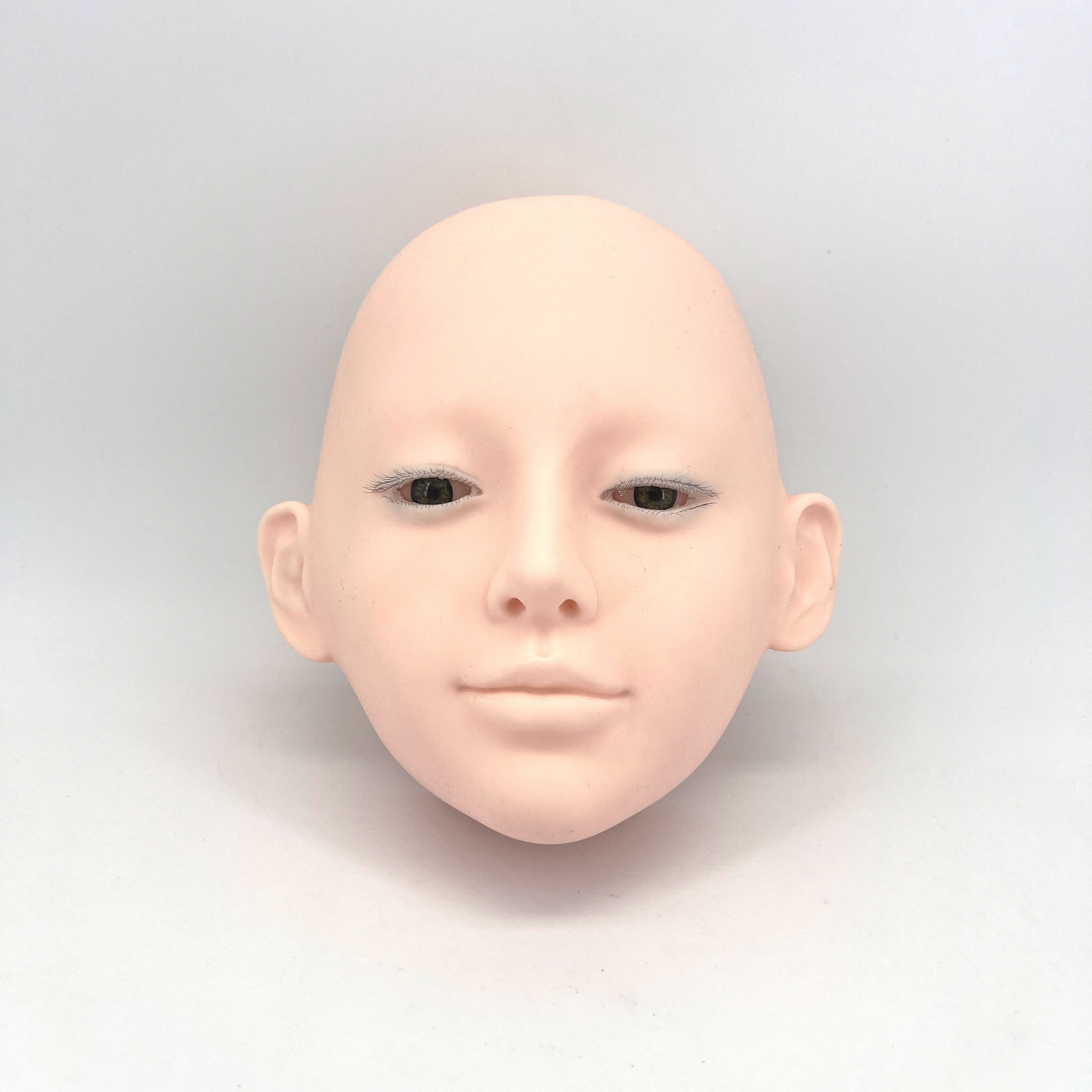 

New Arrivals Silicone Mannequin Heads Lash Tech Practice Mannequin Heads for Eyelash Extension Training Eyelash Practice Kits