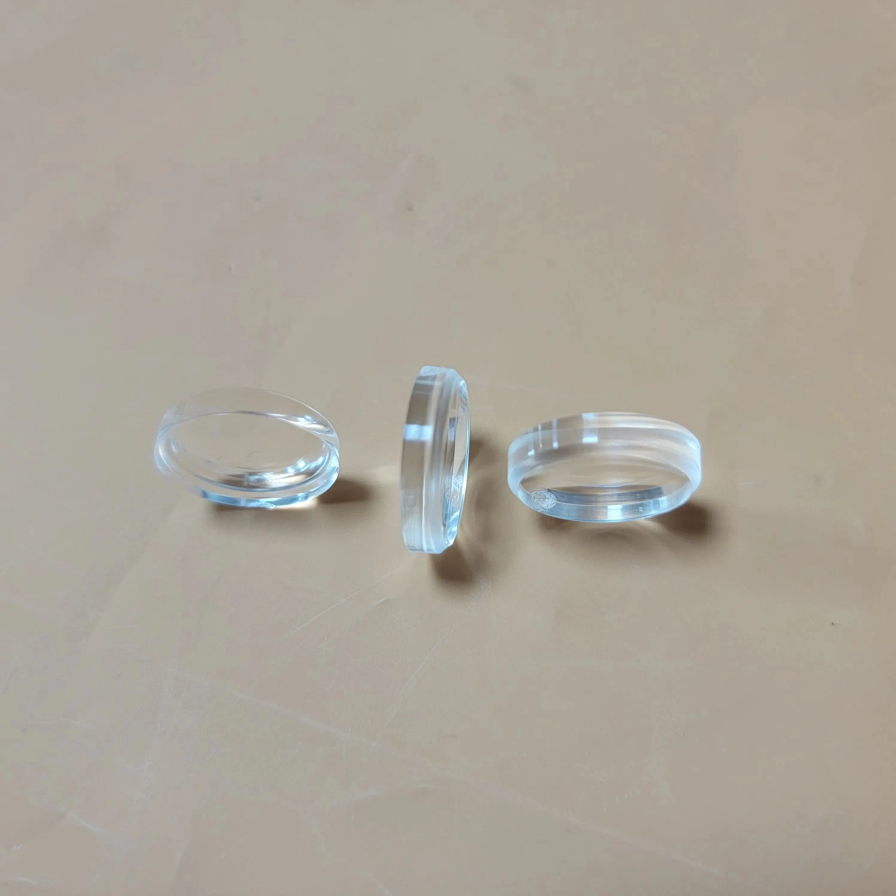 망원경 렌즈 PMMA 직경 13mm 및 20mm 평면 오목 접안 렌즈, 22mm 확대 렌즈, 15 28 43 55mm 대물 렌즈
