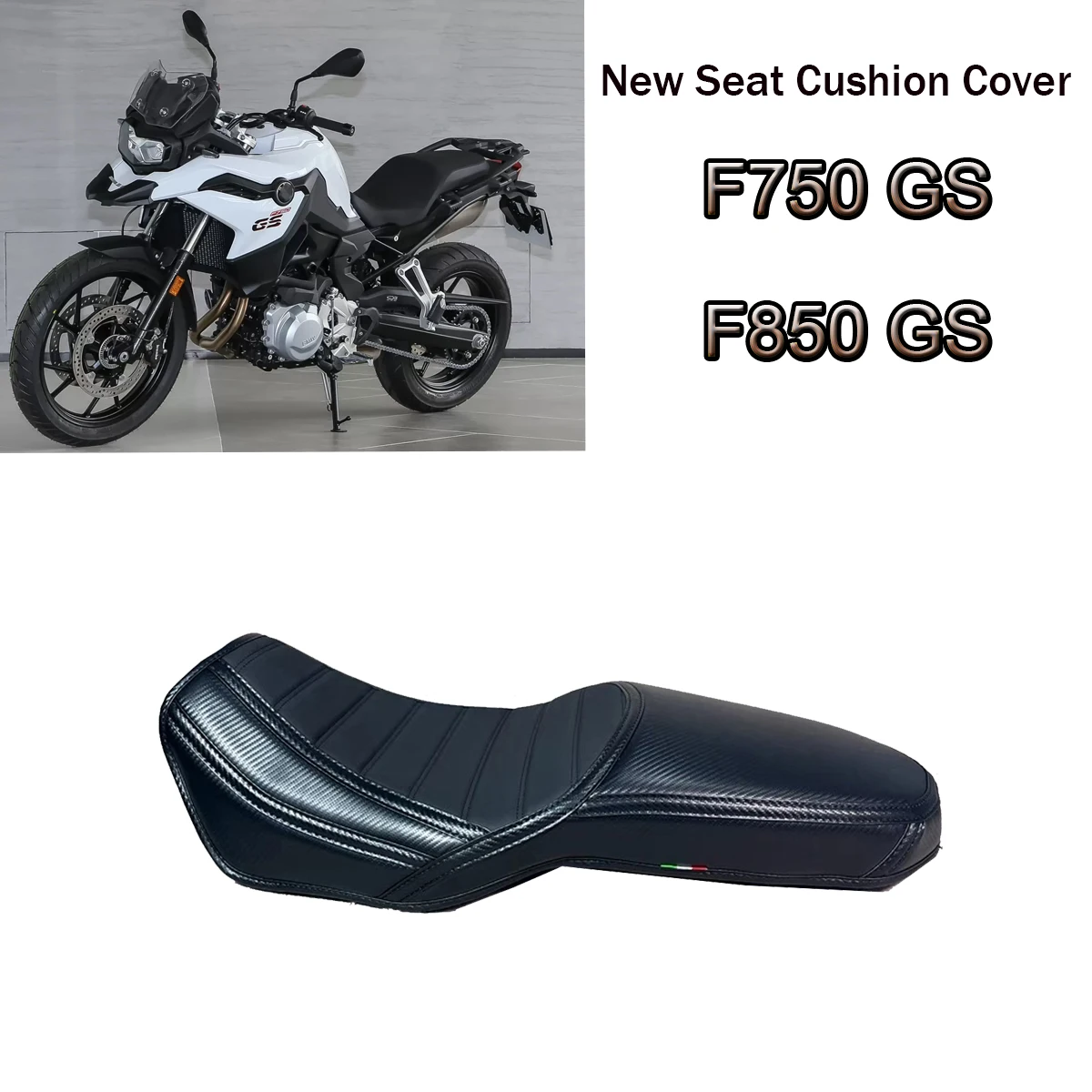 New Custom Cushion Soft Seat Cover Thickening and softening for bmw F750GS F850GS F750 F850 750GS 850GS