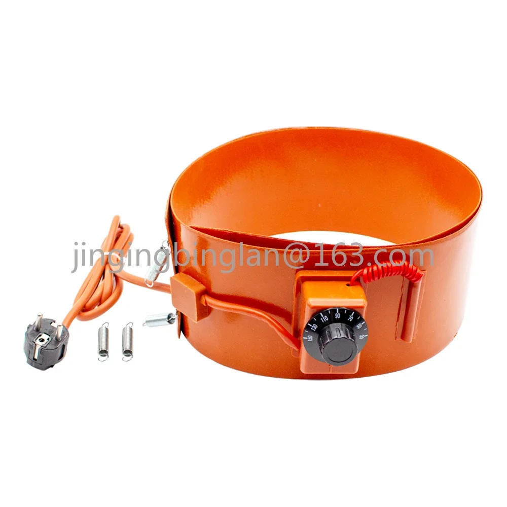 DIY Customizable 200L Oil Drum Silicone Heating Belt Silicone Rubber Heater 1740x250mm 2000W Y