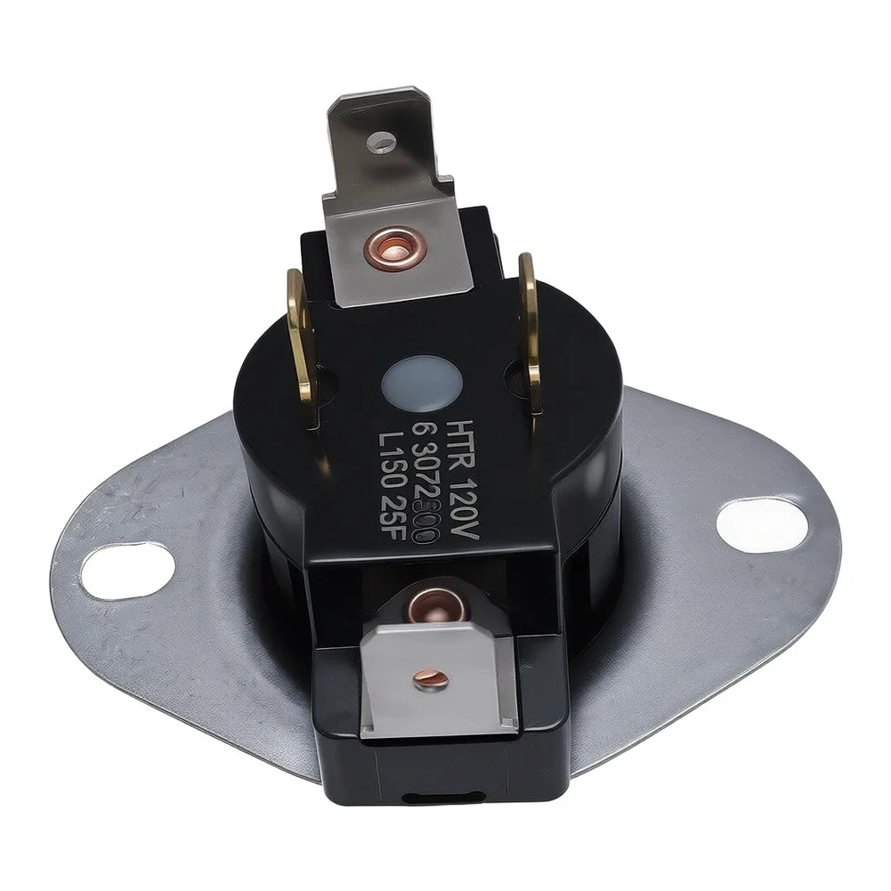 WP307250 Thermostat for Dryer Overheat Protection Long Lasting Performance Metal Contacts Insulation Properties