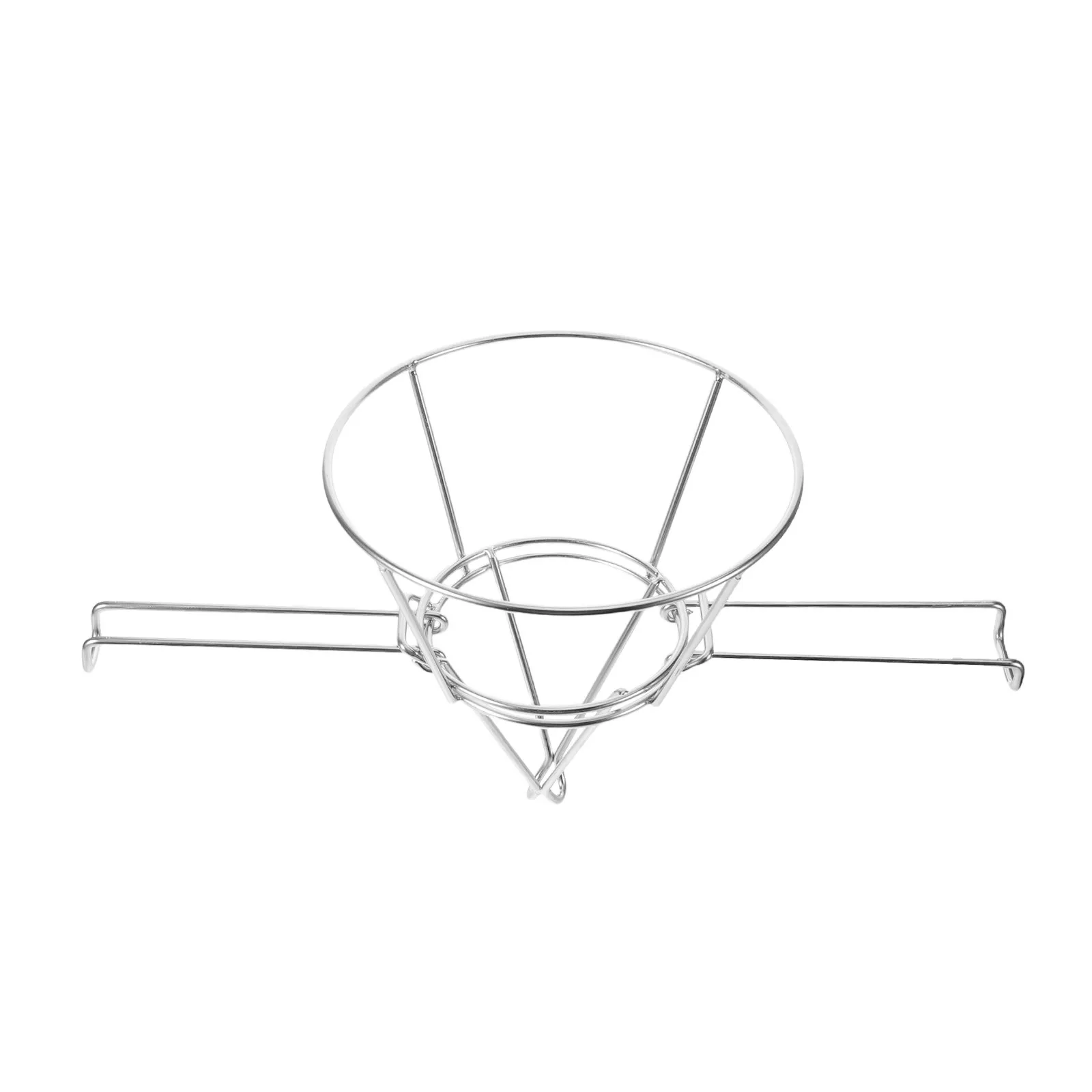 

Maple Syrup Cone Filter Holder Stainless Steel Folding Arms Stable Base High Stand for Kitchen Restaurant Coffee