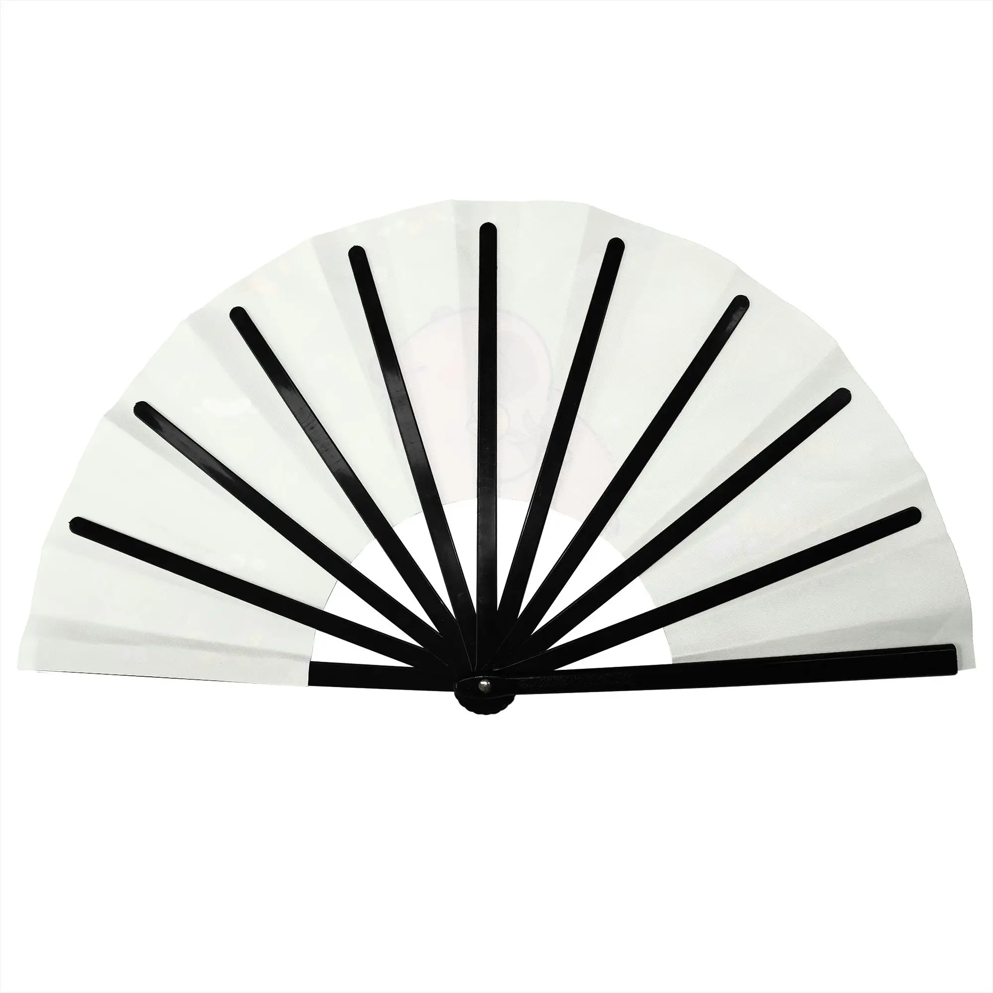 Customized Funny Capybara Portable Pocket Fan Travel  Polyester Folding Fan Chinese Dance Handheld Cooling Fans
