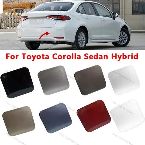 Toyota Corolla Hybrid 2019 2020 2021 2022 2023 [모든 모델 아님] 자동차 후면 범퍼 견인 후크 커버 캡 트레일러 운반 눈 뚜껑
