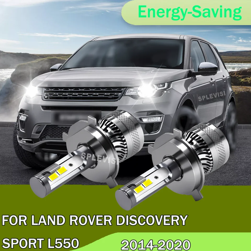 

2Pc H4 Newest Arrival 12V LED Headlight Bulbs High Lumens For LAND ROVER DISCOVERY SPORT L550 2014 2015 2016 2017 2018 2019 2020