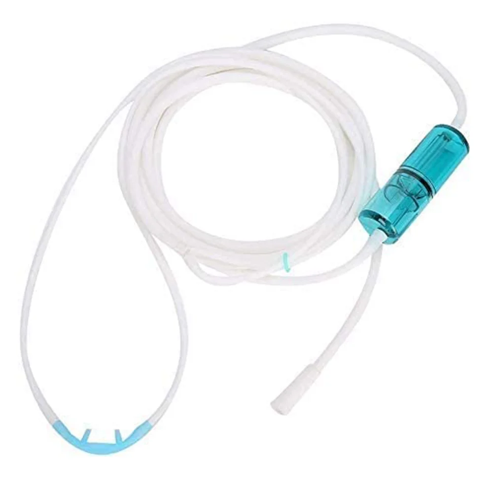 

Oxygen Tube, Made of Elastic Silicone Material, Nasal Oxygen Cannula,Not Easy to Deform and Crack, Easy to Use and Clean