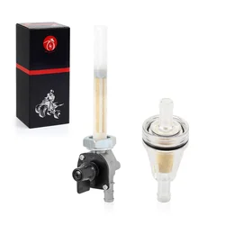 Fuel Gas Valve Petcock FUEL FILTER For HONDA 1100 Shadow ACE 1100 Aero 1100 Sabre 1100 Spirit 1100 VT1100 C C1 C2 C3 1995-2007