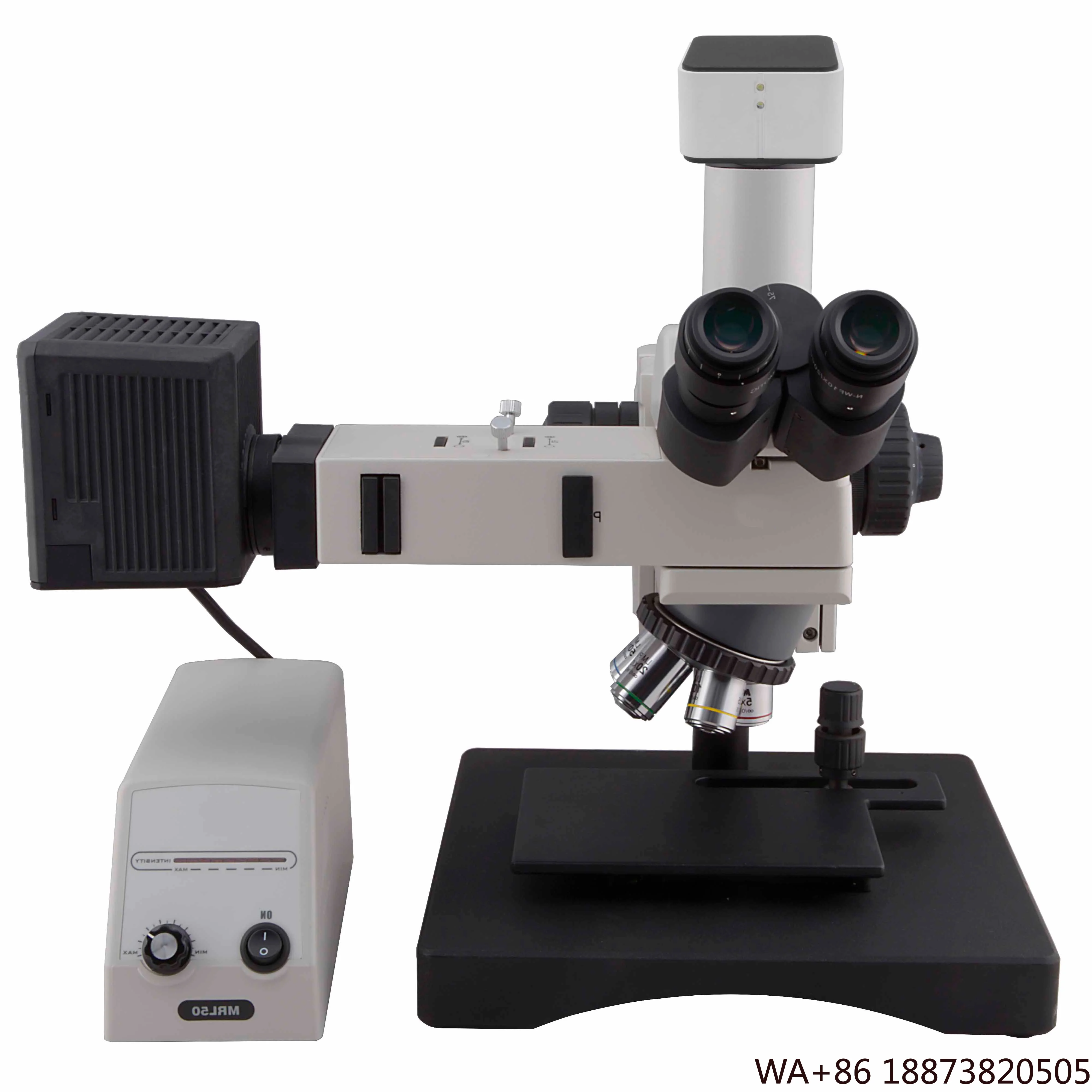 Mikroskop dalam Instrumentasi 20MP Industri dengan Perangkat Lunak Penyambungan Gambar Langsung untuk Monokuler