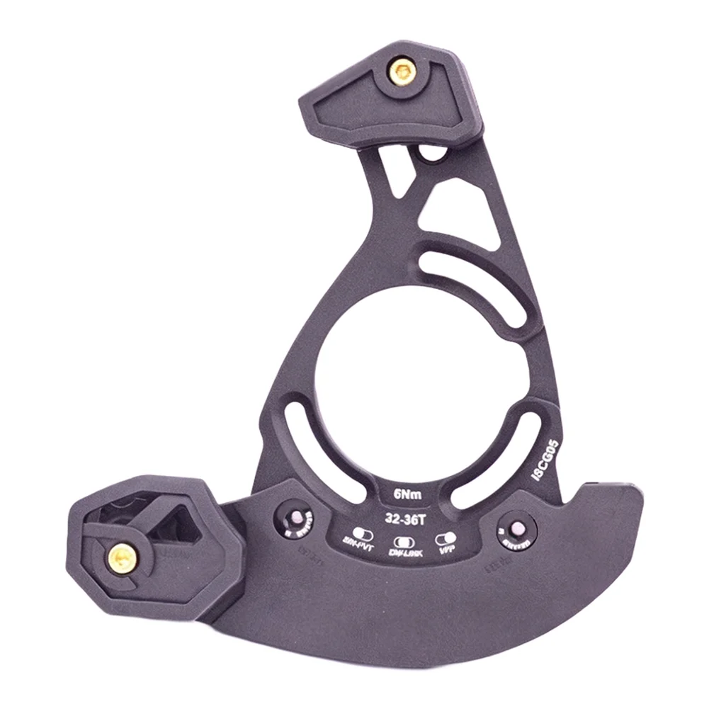 Aluminum Single Disc Chain Guide for For mountain Downhill Bikes Compatible with ISCG05 Mount and 28T to 36T Chainrings