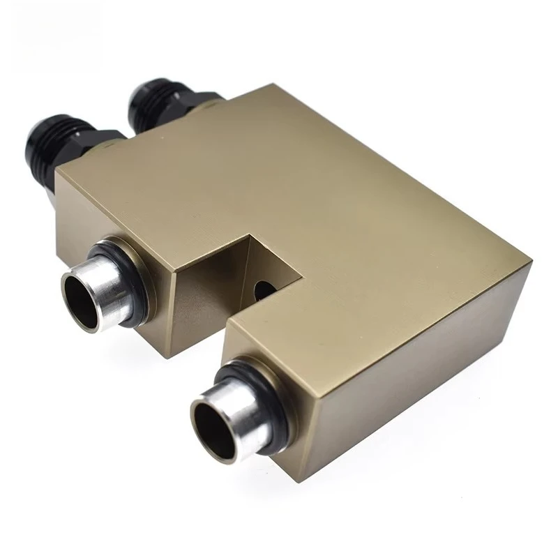 Oil Cooler For bmw 1 Series E81 E82 3 Series 335i E90 E92 E93 N54 N55 Engine Oil Filter Adapter view 3