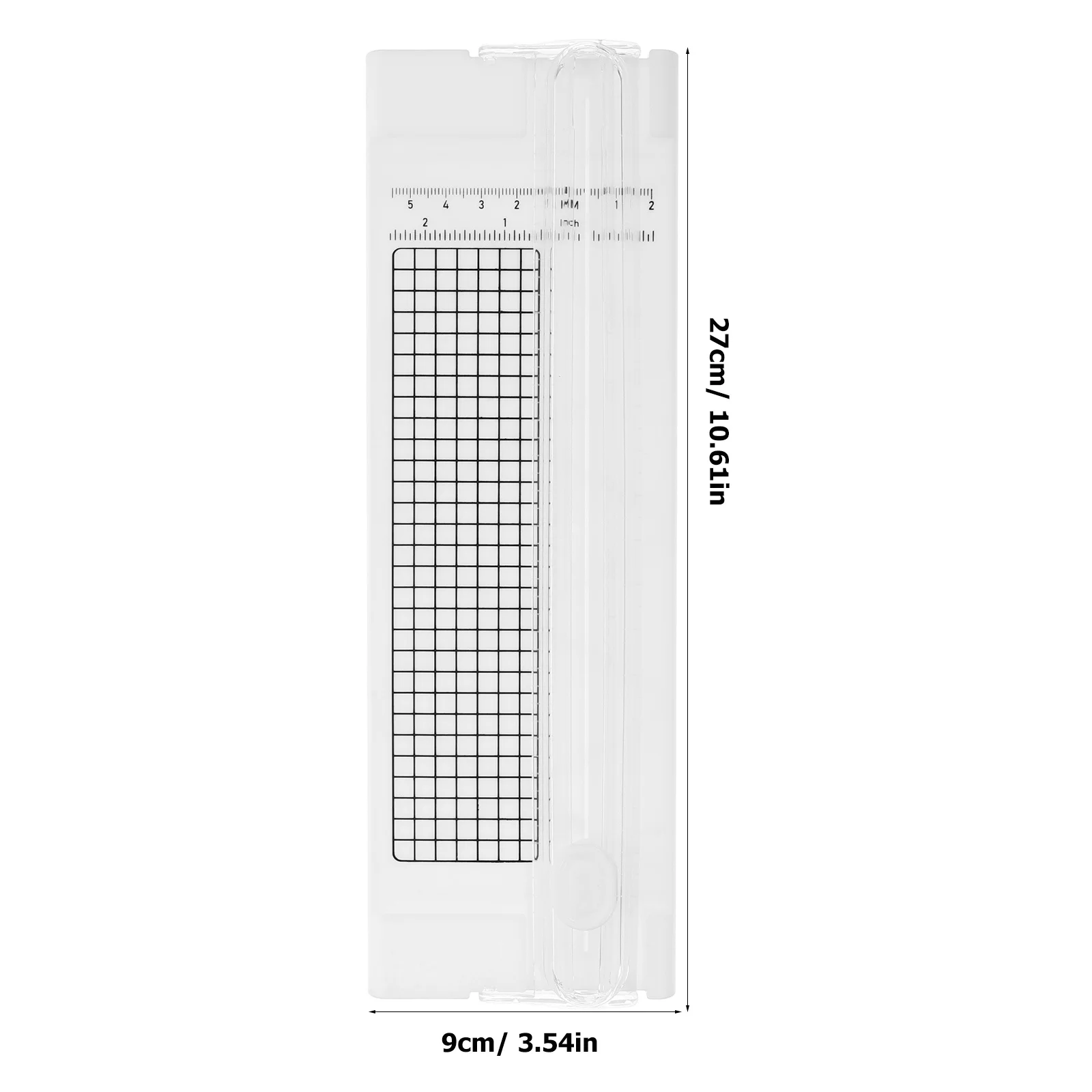 Small Convenient Paper Trimmer Manual Cutter for Scrapbooking Photos Crafting Tabletop Use Precision Cutting Tool Office