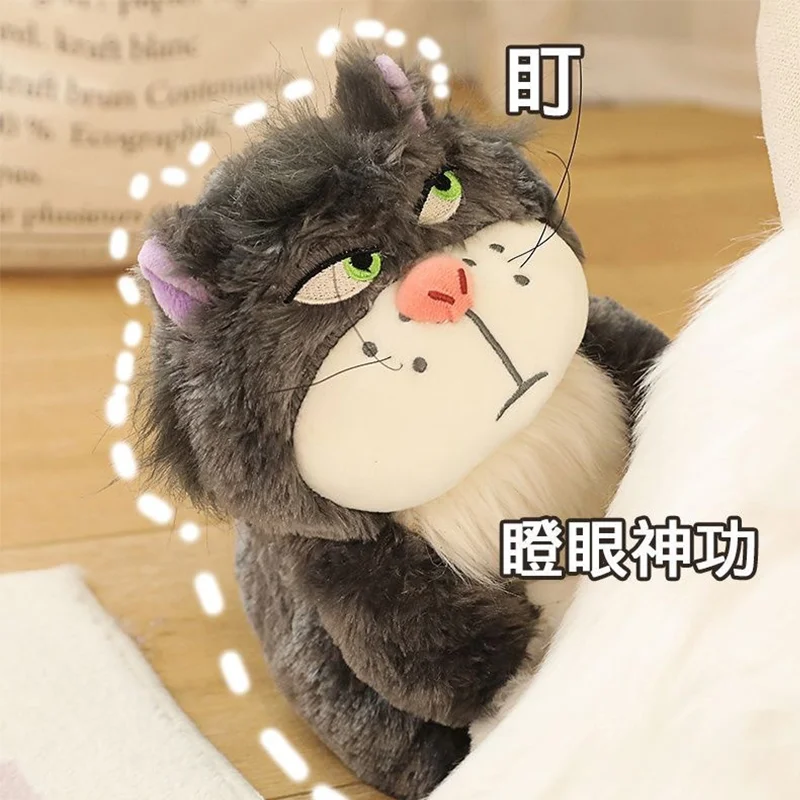 35 cm Echte Disney Lucifer Knuffel Leuke Knuffel Knuffels Japan Figaro Assepoester Kat Meisje Kinderen Vakantie geschenken