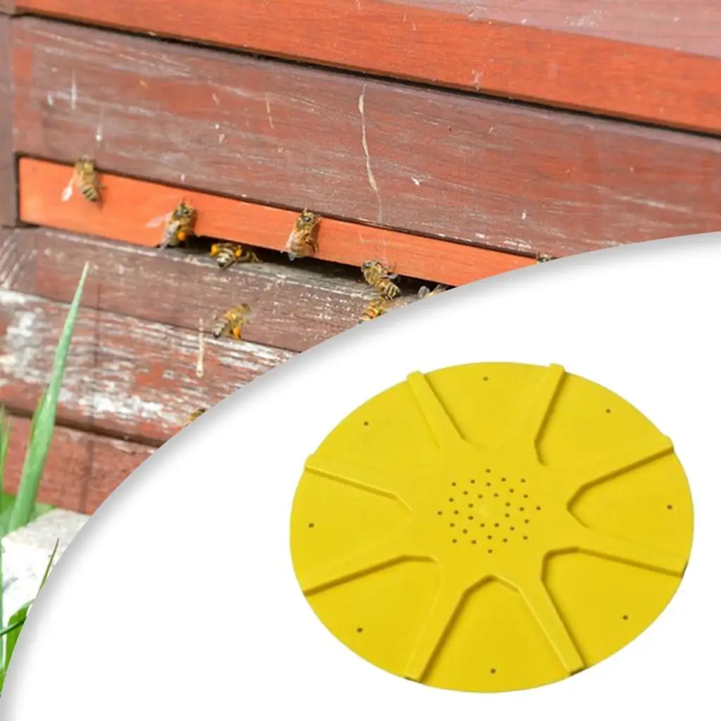 16 Way Beehive Boor Exit Disc Sturdy Bees Nest Door Entrance Disc for Garden