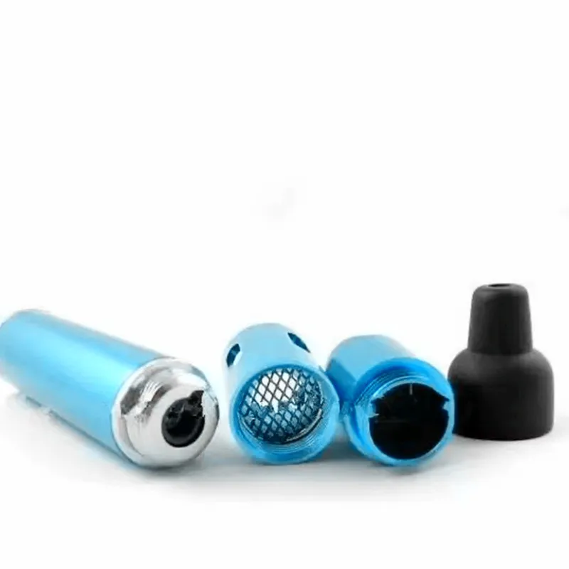 Hot Selling Aromatherapy Lighter Portable Mini Metal Pipe with Volcanic Stone