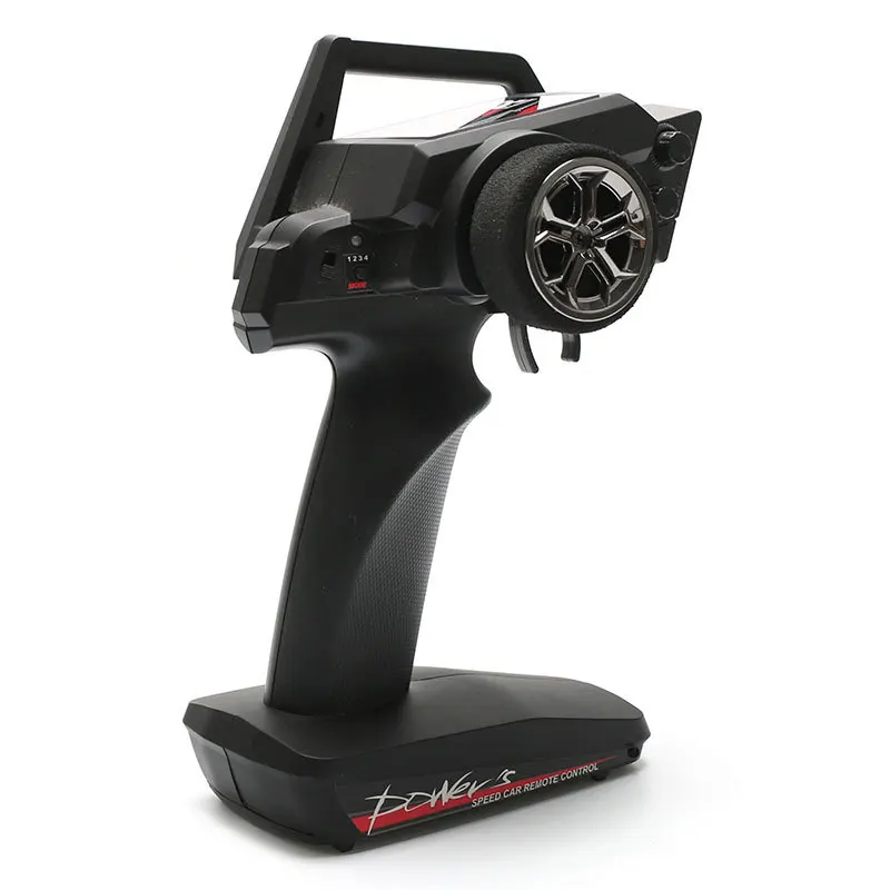 الإصدار الجديد 2.4G 2CH V2 جهاز إرسال لاسلكي للتحكم عن بعد لـ Wltoys 12428 12423 1:12 RC قطع غيار السيارات الزاحفة