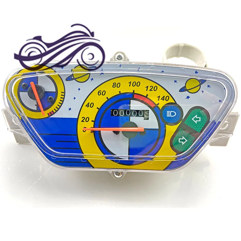

The odometer instrument assembly 140km is applicable to for Honda DIO 50 AF17 AF18 AF25 speedometer instrument speedometer