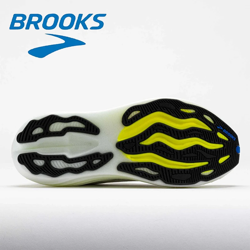 Brooks Glycerin Max Gray Men's Running Shoes Casual Breathable Wear-resistant Practical Outdoor Sports Shoes image 6