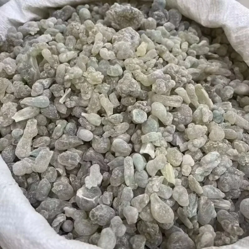 Premium Natural Green Frankincense Burning Well Resin Incense Oman Hojari Frankincense Meditation Home Fragrance