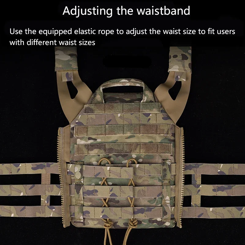 JPC 2.0 Chaleco Táctico Airsoft – Transpirable, Ajustable y Liberación Rápida - imagen 4