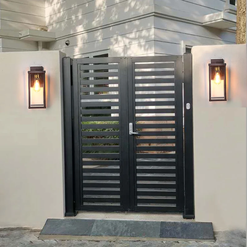 Outdoor Wall Lamp Waterproof Modern Villa Corridor Garden Aluminum Exterior Wall Garden Walkway Simple Balcony Gate Terrace Lamp