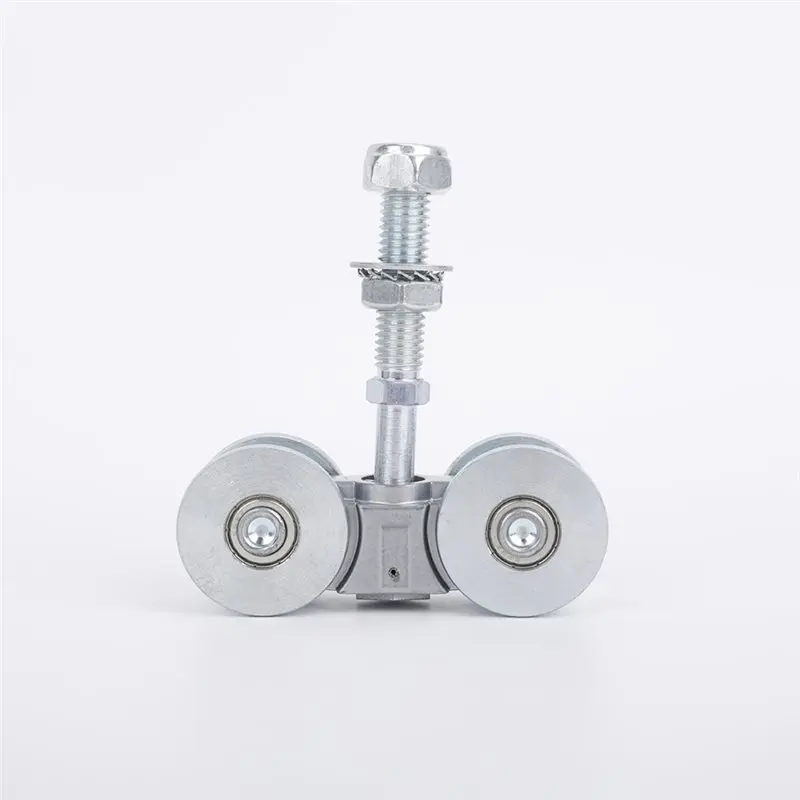 AWAH DL111-STW Track Roller Wheels(2PCS) For Heavy Barn Or Shed Sliding Doors- Box Rail Strut Channel Included