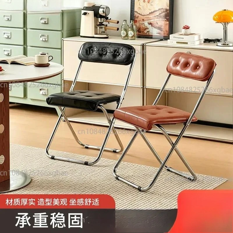 Coffee shop antique folding catering store back household living room leisure small apartment dining chair